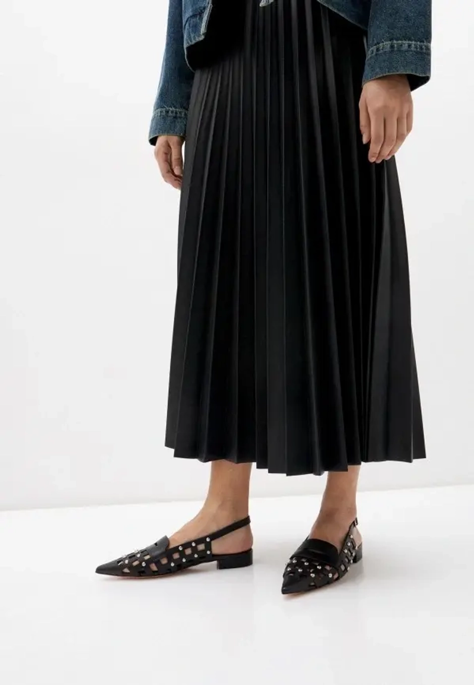5107-185-121D black-25L Женские туфли летние
