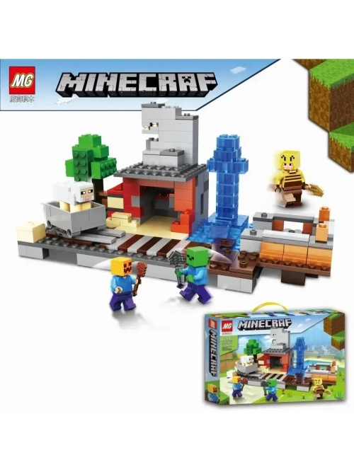 Конструктор Майнкрафт "Овечья ферма" 322 дет.
