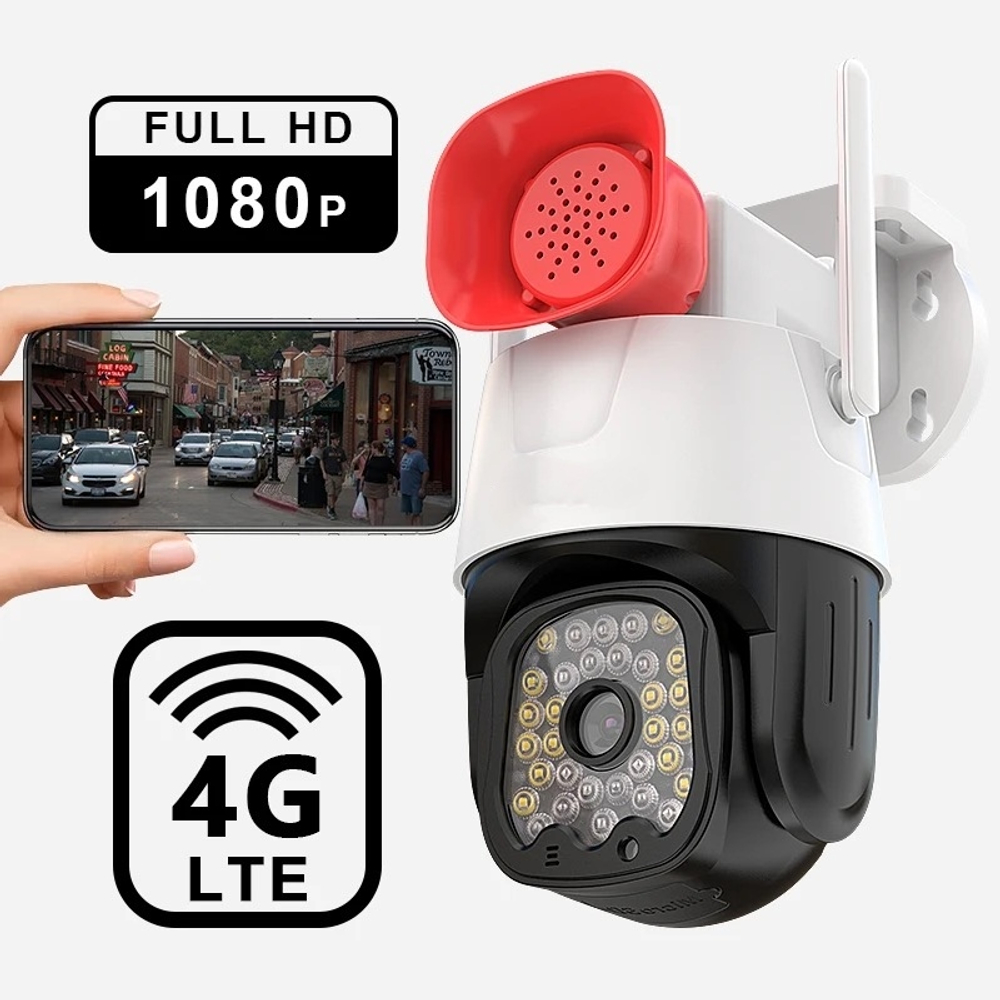 IP-камера с сим картой 4G уличная HD62SL