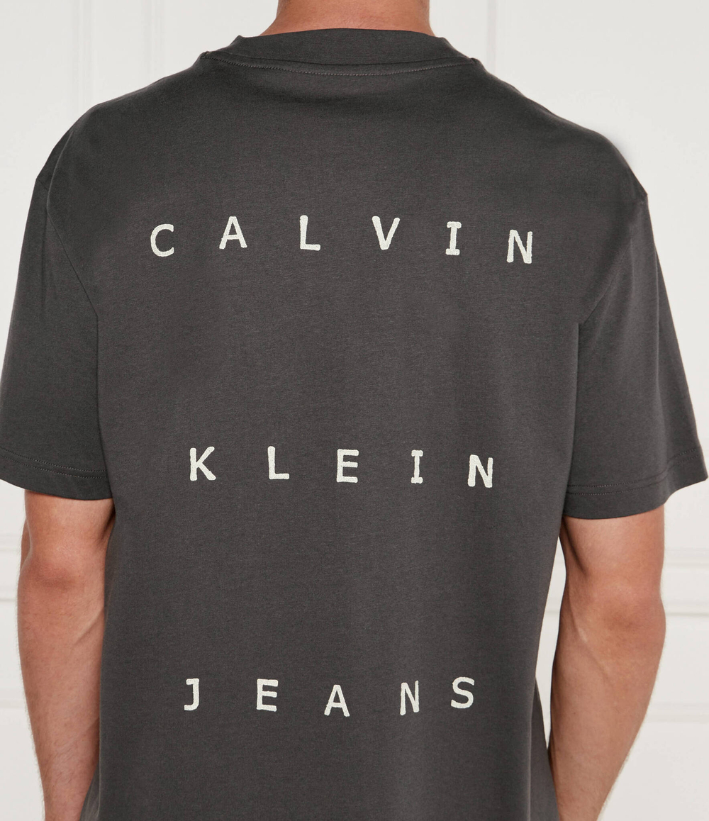 Футболка CALVIN KLEIN JEANS - графитовый(J30J327316)