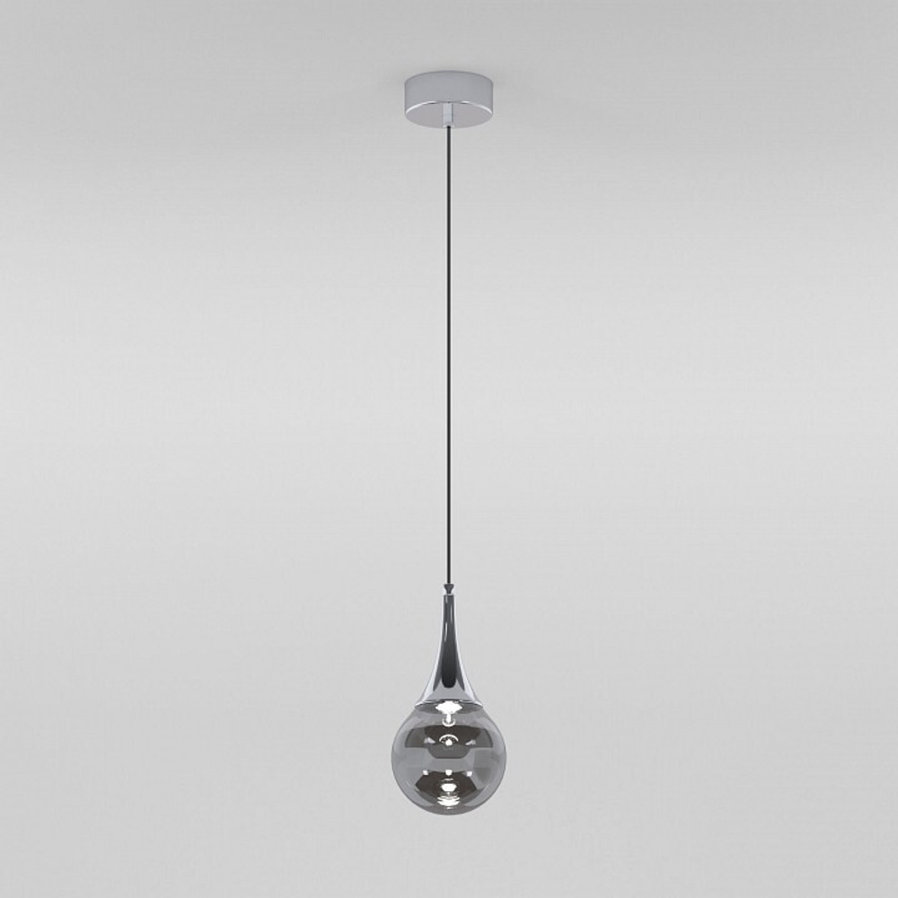 Подвесной светильник Eurosvet Adour 50256/1 LED дымчатый