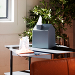 Бокс для салфеток casa, серо-голубой