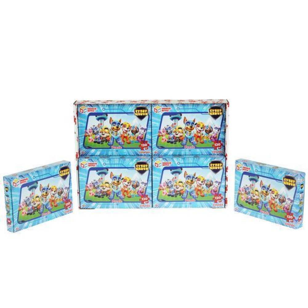 Пазл 120эл. "Суперщенки" 4650250536987 (Умные игры)