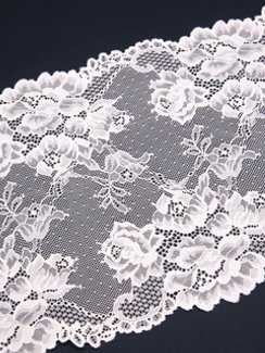 03-215 Кружево эластичное 23 см, телесный (персик)