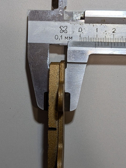 Колодки тормозные задние для эндуро мотоцикла износостойкие