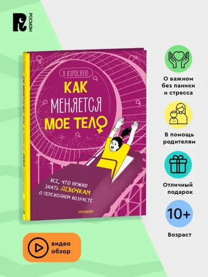 Как меняется мое тело. Все, что нужно знать девочкам о перех. возрасте