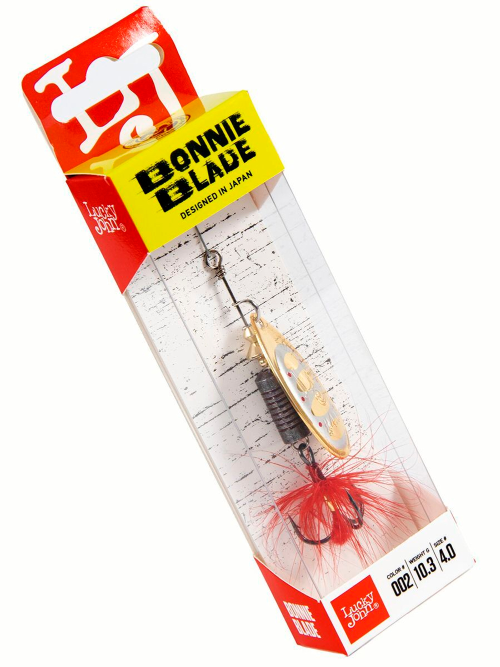 Блесна вращающаяся Lucky John BONNIE BLADE 4 10.3г 011 в блистере