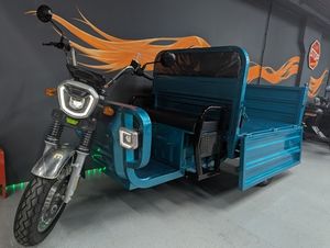 Грузовой электрический трицикл IKINGI CARGO MAX Q30 3000W (72V/45Ah) - Бирюзовый фото №4