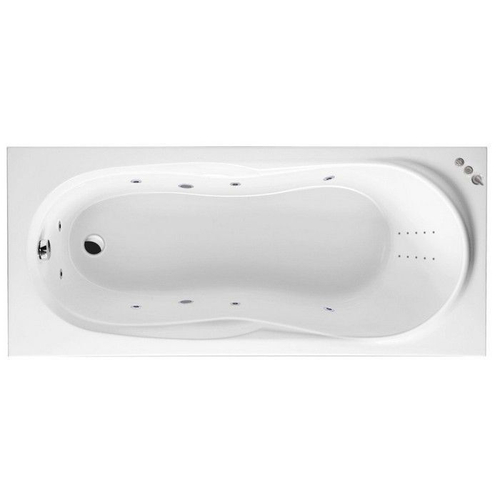 Акриловая ванна 170х75 см Excellent Sekwana WAEX.SEK17.SMARTNANO.CR белая