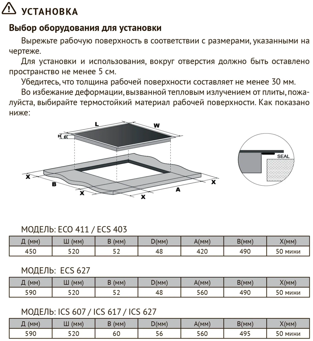 Встраиваемая электрическая варочная панель Kuppersberg ECO 411
