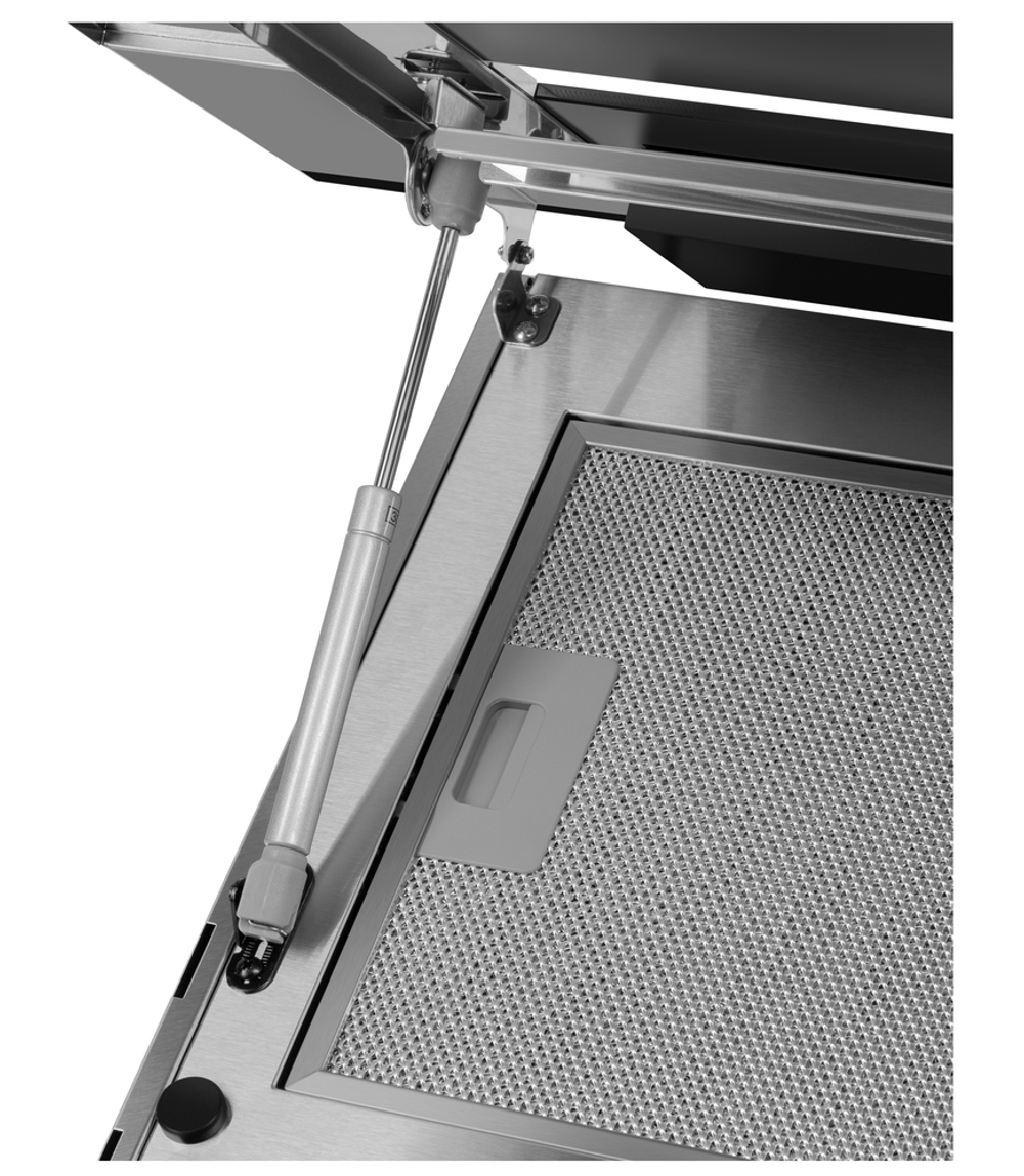 Каминная вытяжка Maunfeld MERSEY 90 Inox Glass BLACK