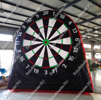 Надувной герметичный дартс «Стандарт» диаметр 4 м, размер 4×1,5×4 м