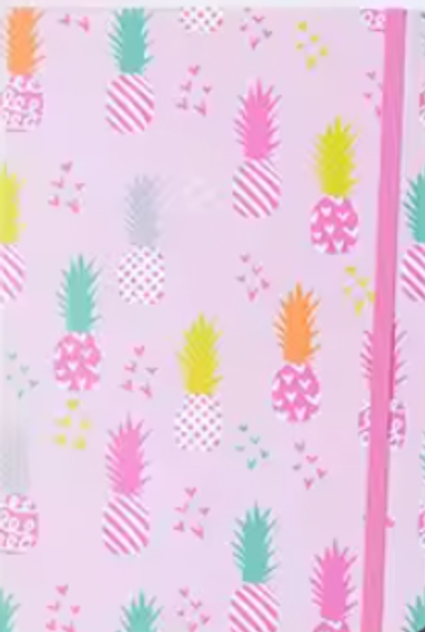 Bloknot A5 Pineapple pink