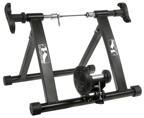 Вело-тренажер сталь 26-29" эксц. магнит. тормоз складной M-WAVE