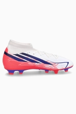 Бутсы adidas F50 Club Hyperfast Mid FG/MG - белый