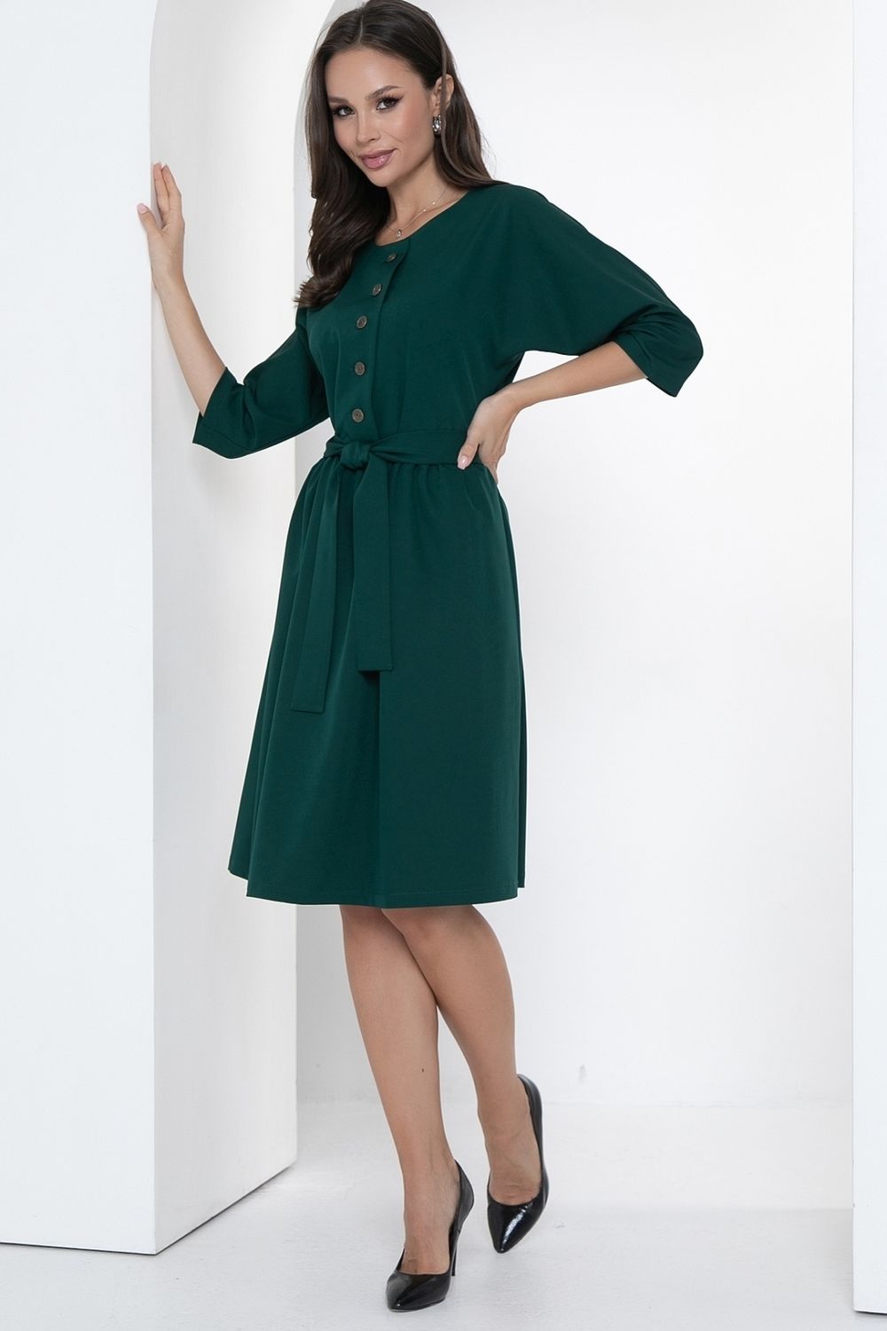 Платье Икона стиля (грин) Diolche (Акция)