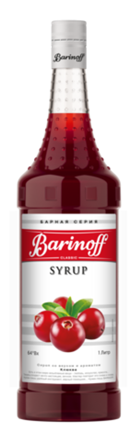 Сироп Barinoff «Клюква» 1л