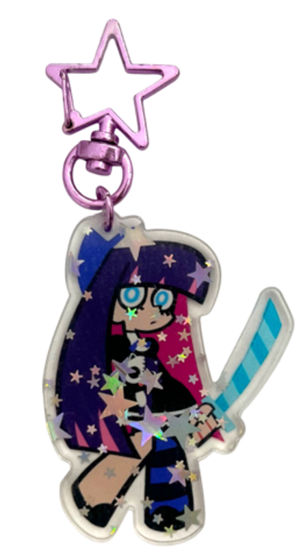 Акриловый брелок Чулка