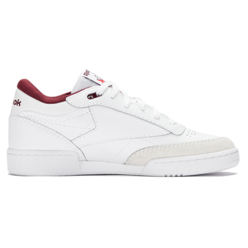 Кроссовки reebok Club C Series для скейтбординга Низких белых оттенков