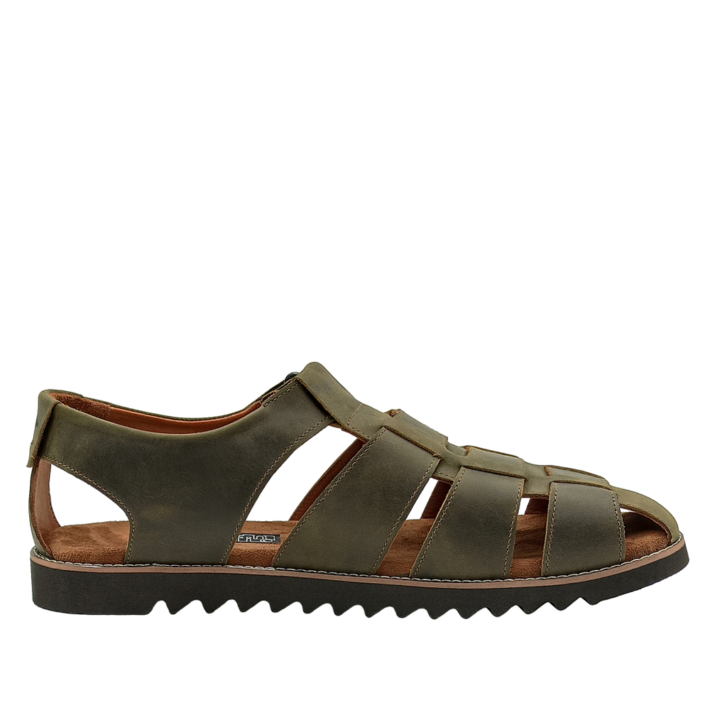 550210 сандалии мужские оливковые