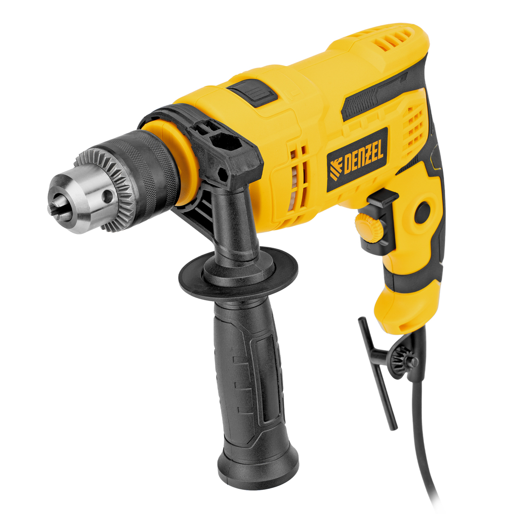 Дрель ударная IDD-750, 750 Вт, 0-3000 об/мин, 48000 уд/мин// Denzel
