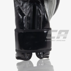 Боксёрские перчатки Cleto Reyes CE6 чёрно-серебрянные