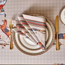 НАБОР САЛФЕТОК 2 ШТ "PASSAGE",40Х40СМ, 100% ХЛОПОК, КАПУЧИНО,ТВИЛ