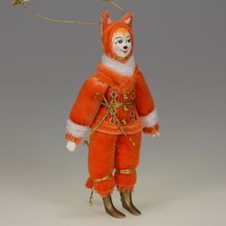 Ёлочная игрушка Мальчик-Лисёнок