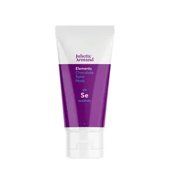 Маска для лица на основе натурального горького шоколада