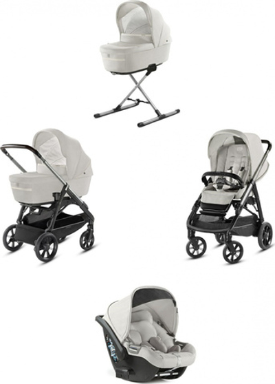 Детская коляска Inglesina Aptica System Quattro 4 в 1 (белый)