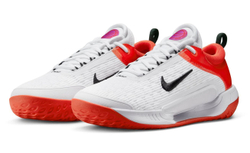Мужские кроссовки теннисные Nike Zoom Court NXT HC - white/black/picante red/fuchsia dream
