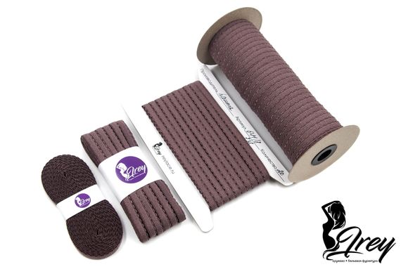 738 641/8 Резинка отделочная Lauma 8 мм, перец 738