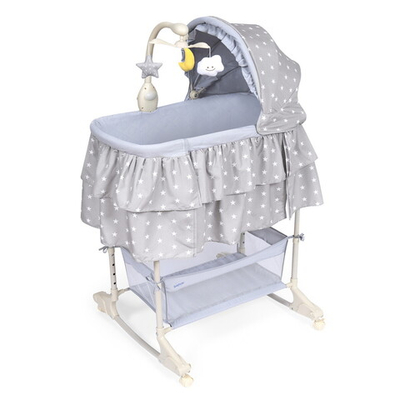 Колыбель Simplicity 4030 Classic с электронной системой укачивания Gray Stars