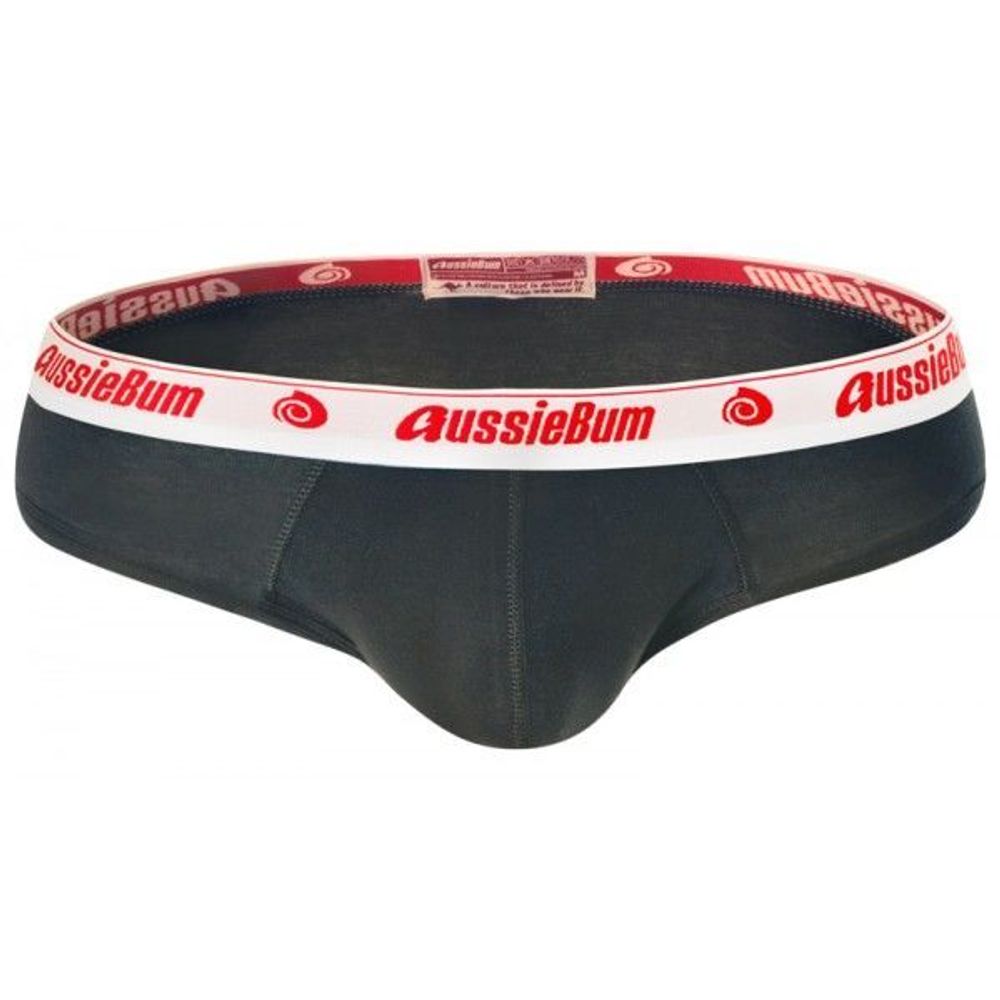 Мужские трусы брифы т-серые Aussiebum Wonderjock Raw Brief Charcoal