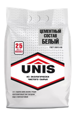 Цементный состав белый Unis 5 кг