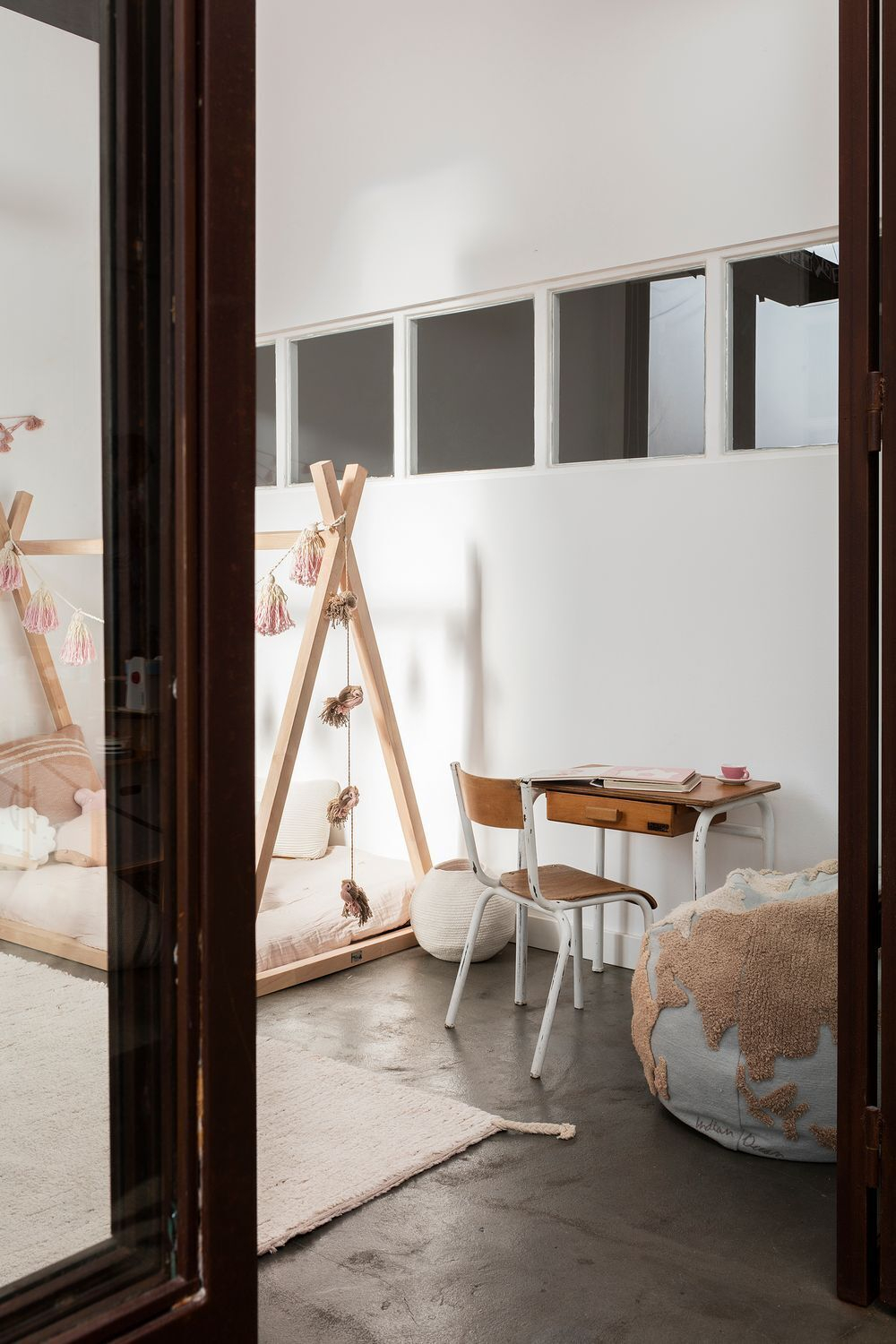 Двусторонний стираемый ковер Lorena Canals Gelato Pink M (140 x 200 см)