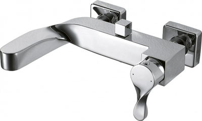 Смеситель для ванны c коротким изливом Bravat Wave