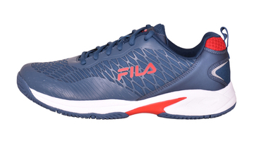 Мужские теннисные кроссовки Fila TPM Cross Court M - peacoat blue/red