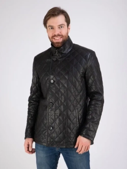Куртка кожаная из натуральной кожи демисезон