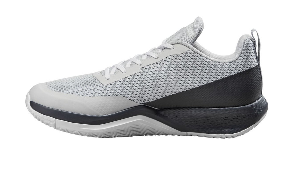 Мужские кроссовки теннисные Wilson Rush Pro Lite - серый
