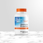 Doctor's Best, кверцетин с бромелаином, 180 растительных капсул