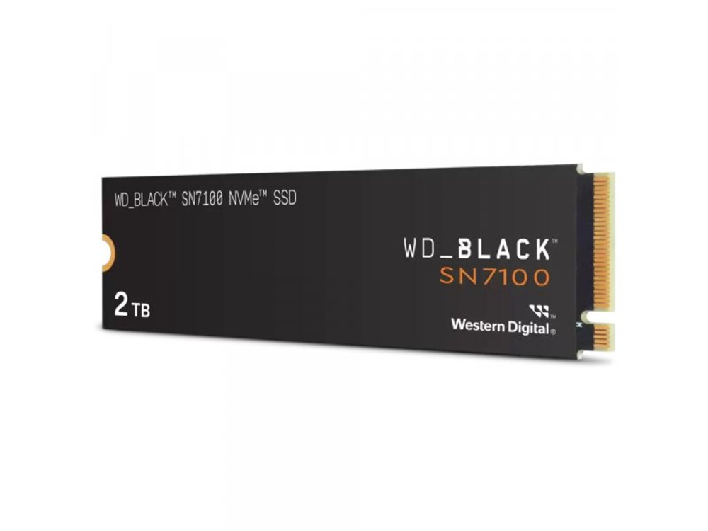 SSD накопитель Western Digital SN7100 Black 2 ТБ, M.2 2280, PCIe 4.0 x4, NVMe [WDS200T4X0E]