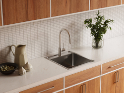 Кухонная мойка Omoikiri Daisen 44-IN нерж.сталь/нержавеющая сталь