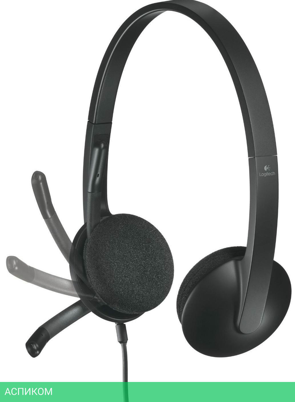 Гарнитура Logitech H340 черный (981-000509)