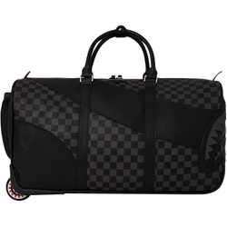 SPRAYGROUND Artificial Leather Trolley Bag 20 Inch Unisex Black