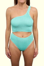Топ купальника мятный