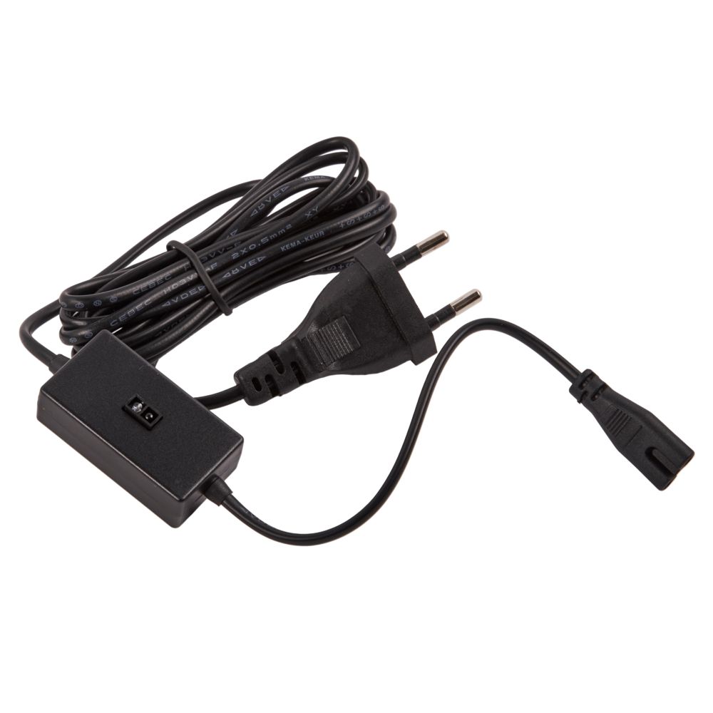 USN-Q851 150W-2P-2M BLACK Выключатель бесконтактный для подключения светильников ULI-Q151. ULI-Q951 к сети 220В. Провод 200 см. 2 контакта. Цвет черный. TM Volpe