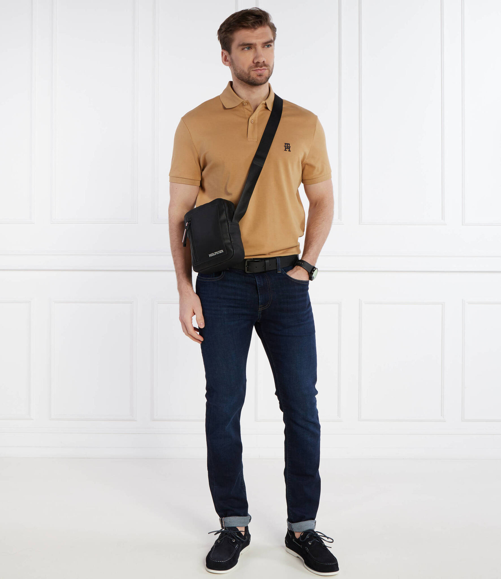 Кожаные мокасины th boat shoe core suede Tommy Hilfiger - темно-синий(FM0FM04505)