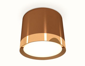Комплект накладного светильника 1*GX53 XS8117001 SCF/PYG кофе песок/золото желтое полированное (C8117, N8124) DIY System Complects Ambrella