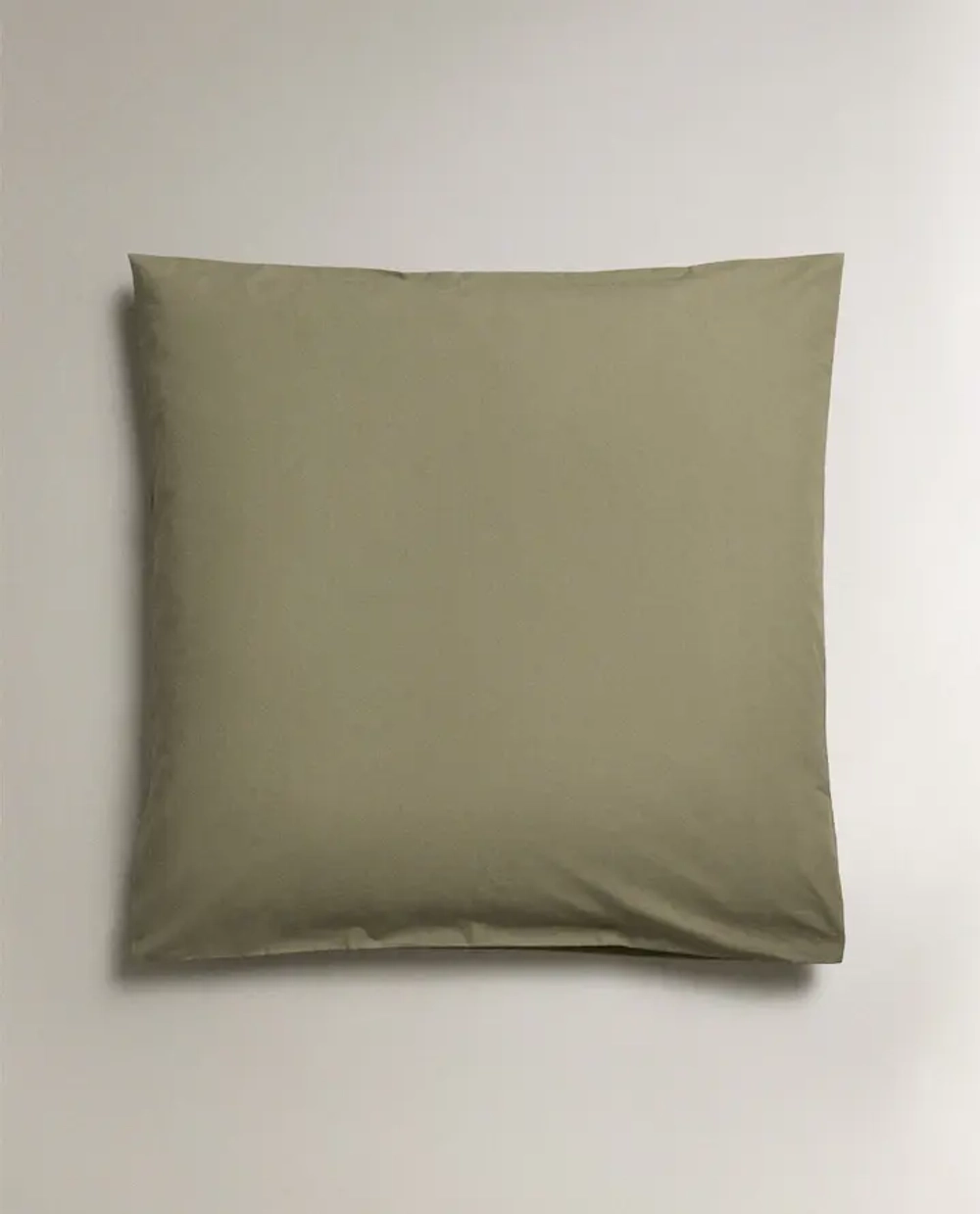 ZARA HOME (200 НИТЕЙ) НАВОЛОЧКА ИЗ ПЕРКАЛЯ, ЗЕЛЕНЫЙ